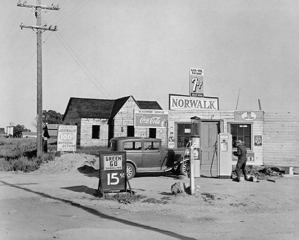 Riverside Gas Station