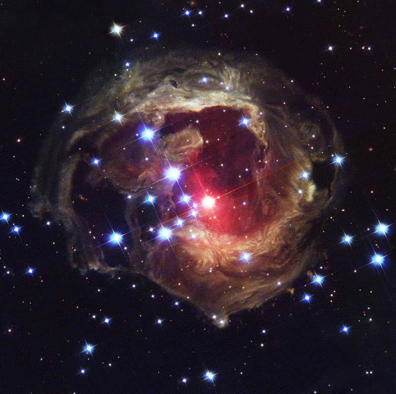 Red Supergiant Star V838 Monocerotis