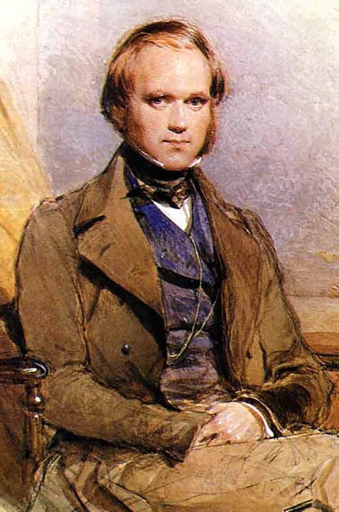 Charles Darwin before setting sail on the Beagle