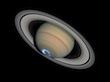 An Aurora over Saturn's South Pole