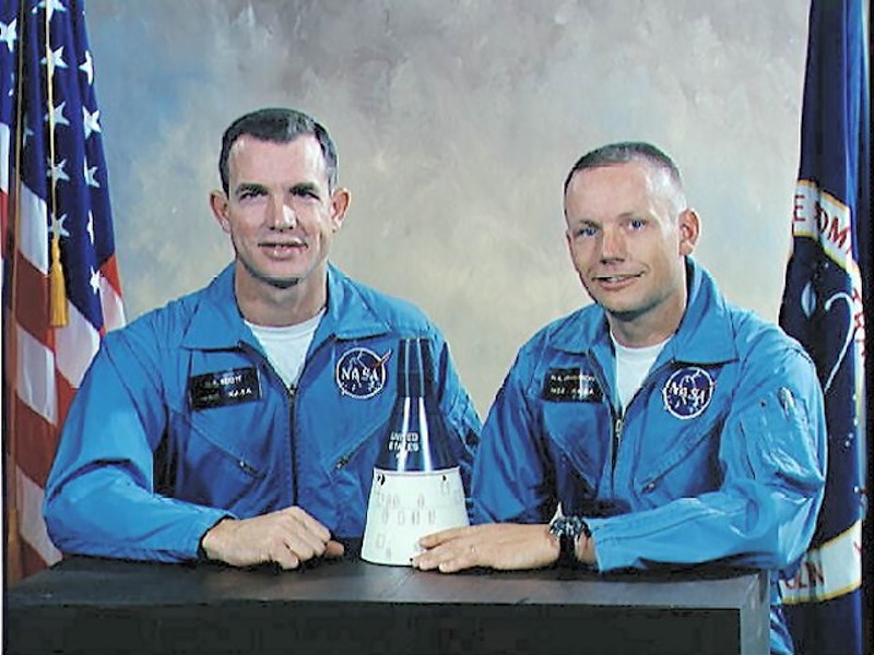 David Scott and Neal Armstrong - Gemini 8
