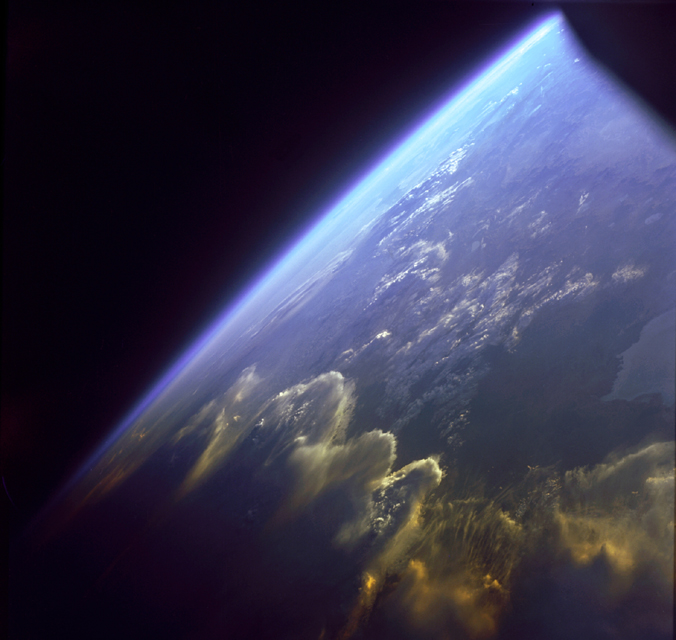 Looking Down at Earth
